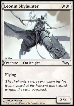 Leonin Skyhunter (Mirrodin) Trading Card