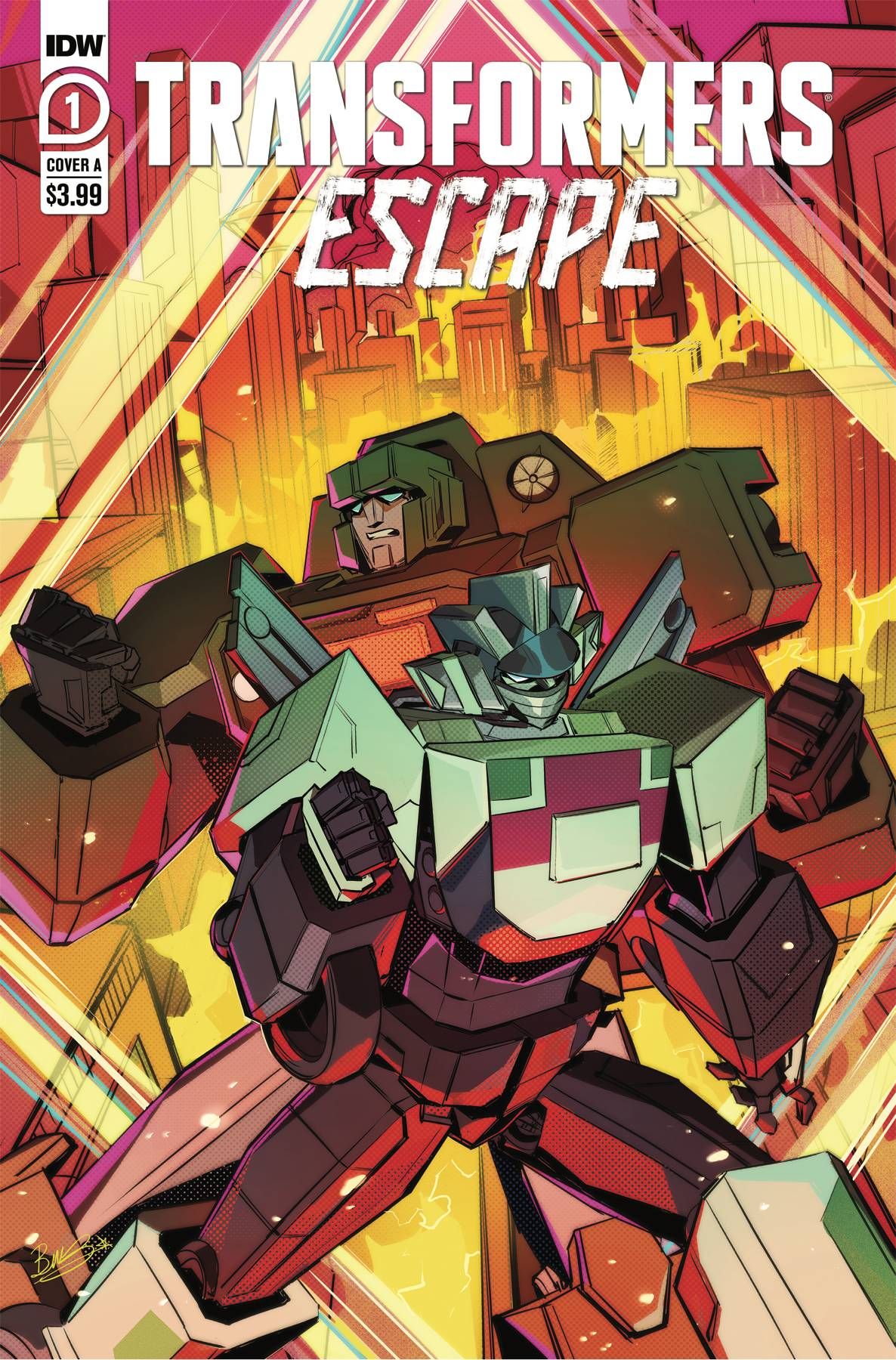 Transformers: Escape #1 Comic