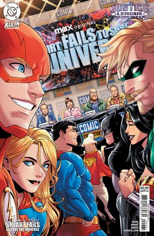 Justice League Unlimited #22 (Cvr G Serg Acuna Stuart Fails To Save The Universe Card Stock Variant)