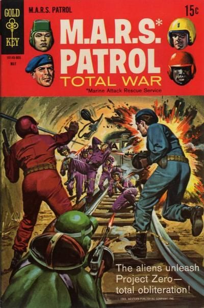 M.A.R.S. Patrol Total War #9 Comic