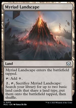 Myriad Landscape (March of the Machine Commander Decks)