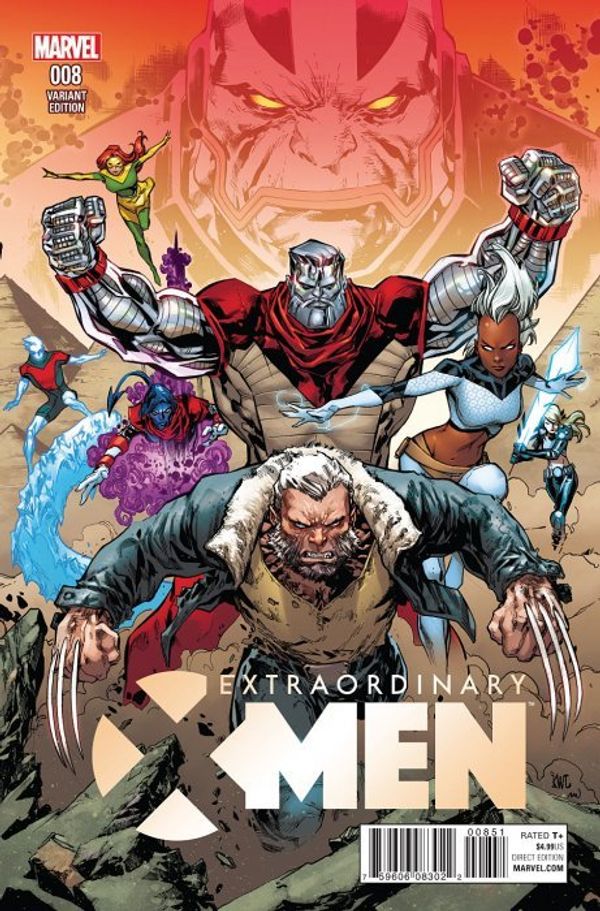 Extraordinary X-Men #8 (Lashley Connecting A Variant)