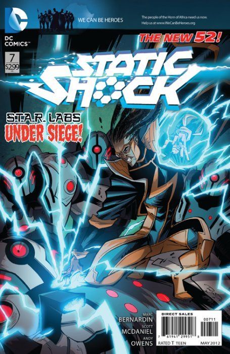Static Shock #7 Comic