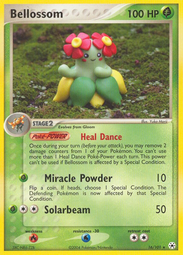 Bellossom (16/101) - Hidden Legends Pokémon Card