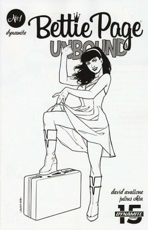 Bettie Page: Unbound #1 (40 Copy Ohta B&w Cover)