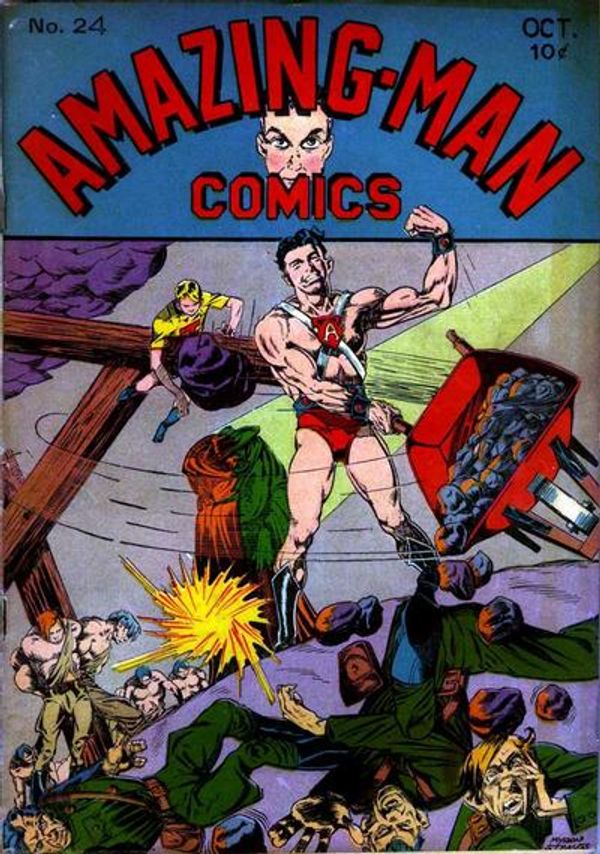 Amazing Man Comics #24
