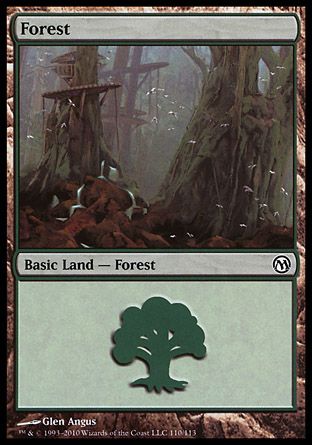 Forest (Duels of the Planeswalkers) Trading Card