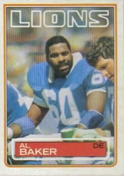 Al Baker 1983 Topps #59 Sports Card