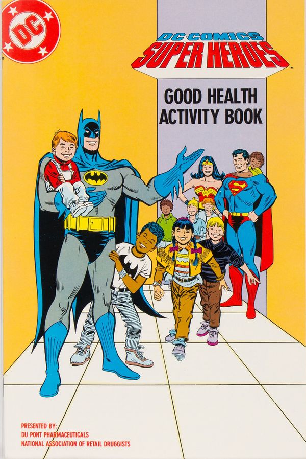 DC Comics Superheroes Good Health and Activity Book #nn