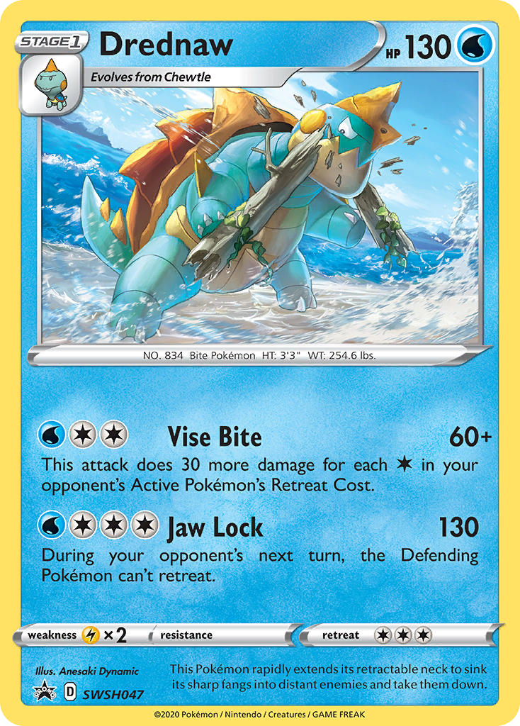 Chewtle Pokémon Card