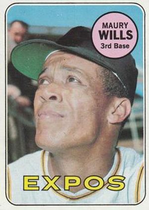 Maury Wills 1969 Topps #45