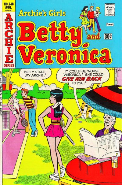 Archie's Girls Betty and Veronica #248 Comic