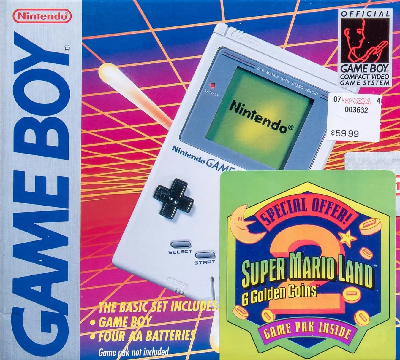 Game Boy [Super Mario Land 2: 6 Golden Coins Bundle] Video Game