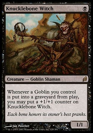 Knucklebone Witch (Lorwyn) Trading Card