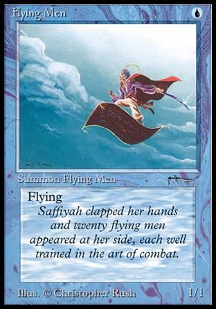 Flying Men (Arabian Nights) Trading Card