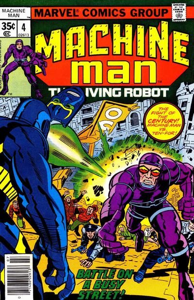 Machine Man #4 Comic
