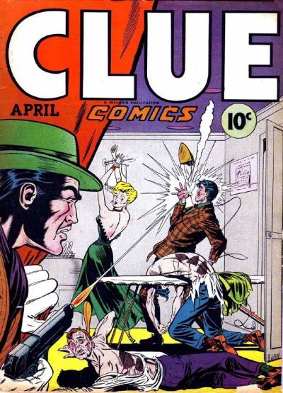 Clue Comics #14 (v2 #2) Comic