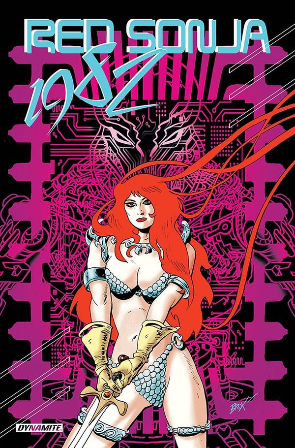 Red Sonja 1982 One Shot Cover B Broxton
