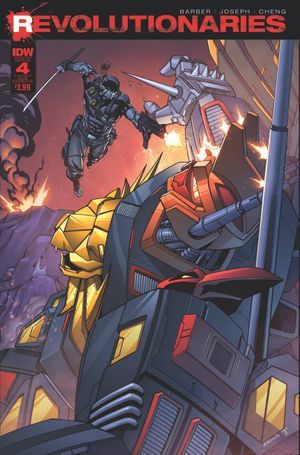 Revolutionaries #4 (Subscription Variant B)