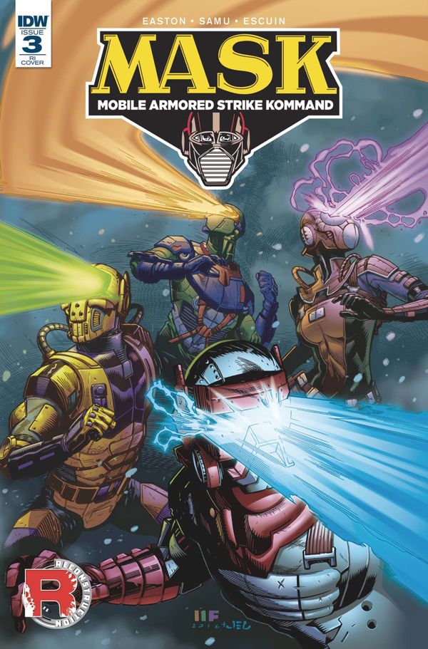 Mask Mobile Armored Strike Kommand #3 (10 Copy Cover)