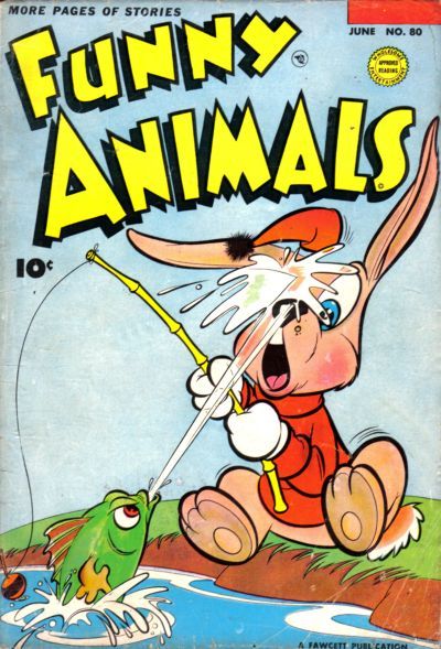 Fawcett's Funny Animals #80 Comic