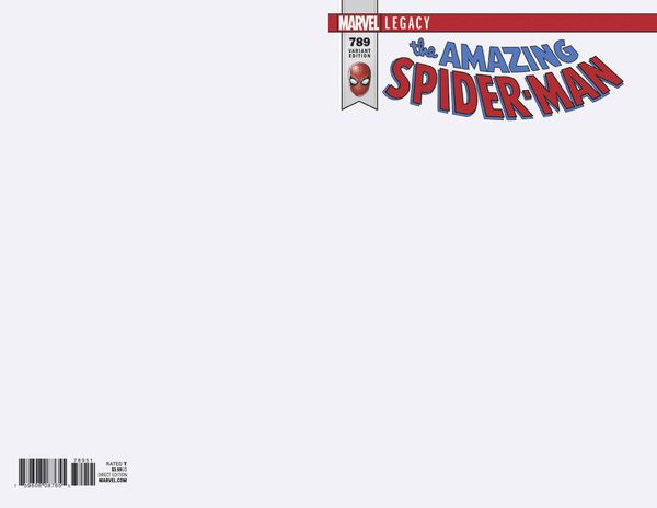 Amazing Spider-man #789 (Blank Variant Leg)