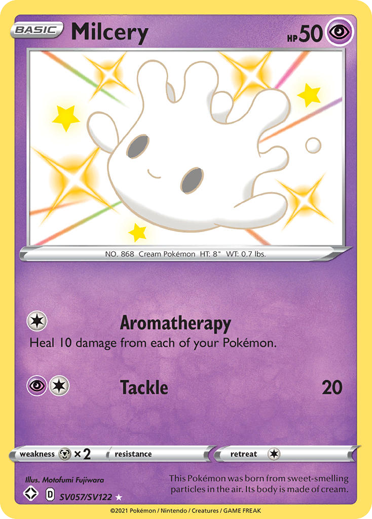 Milcery (SV057) - Shining Fates Shiny Vault Pokémon Card