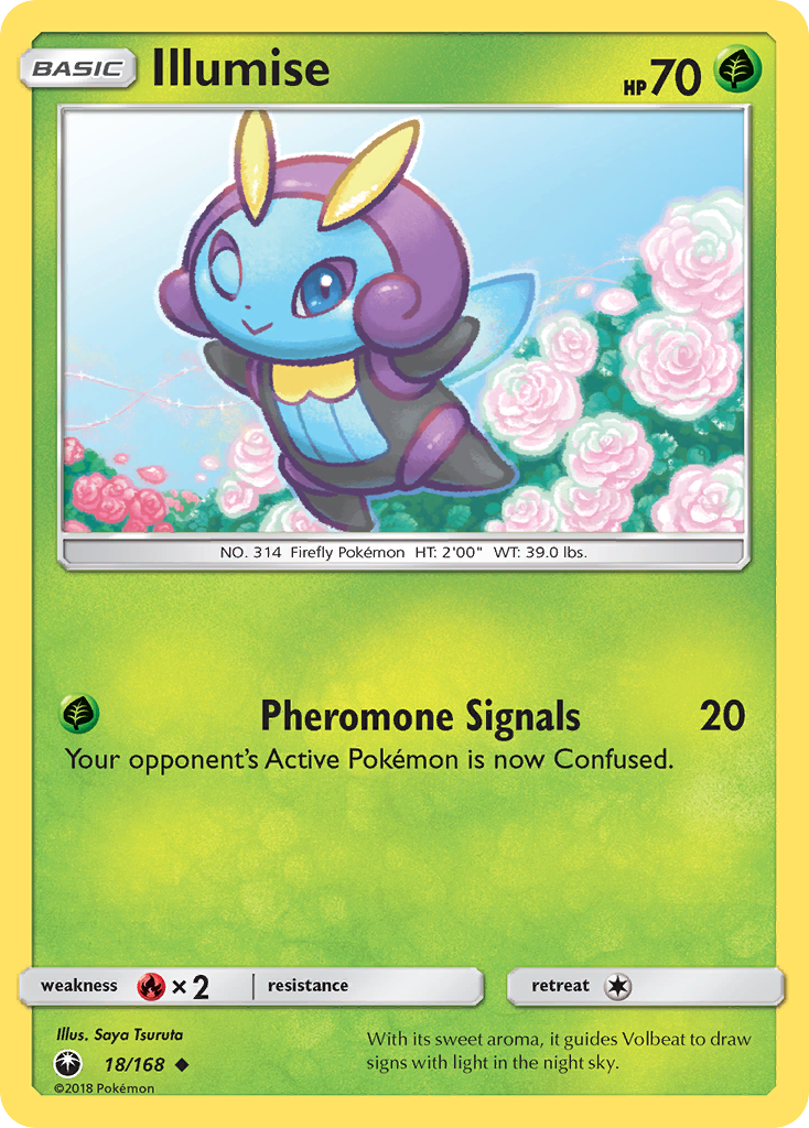 Illumise (18/168) - Celestial Storm Pokémon Card