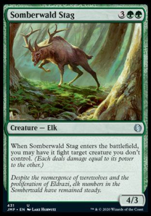 Somberwald Stag (Jumpstart) Trading Card