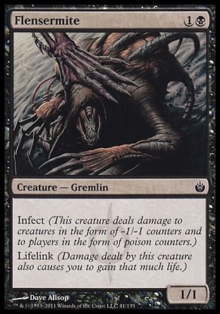 Flensermite (Mirrodin Besieged) Trading Card