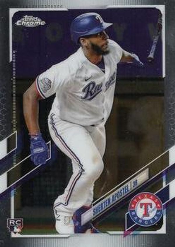 Sherten Apostel 2021 Topps Chrome Baseball #126