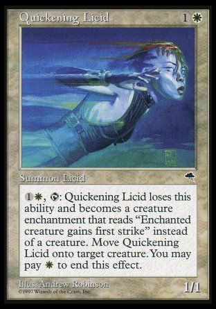 Quickening Licid (Tempest) Trading Card