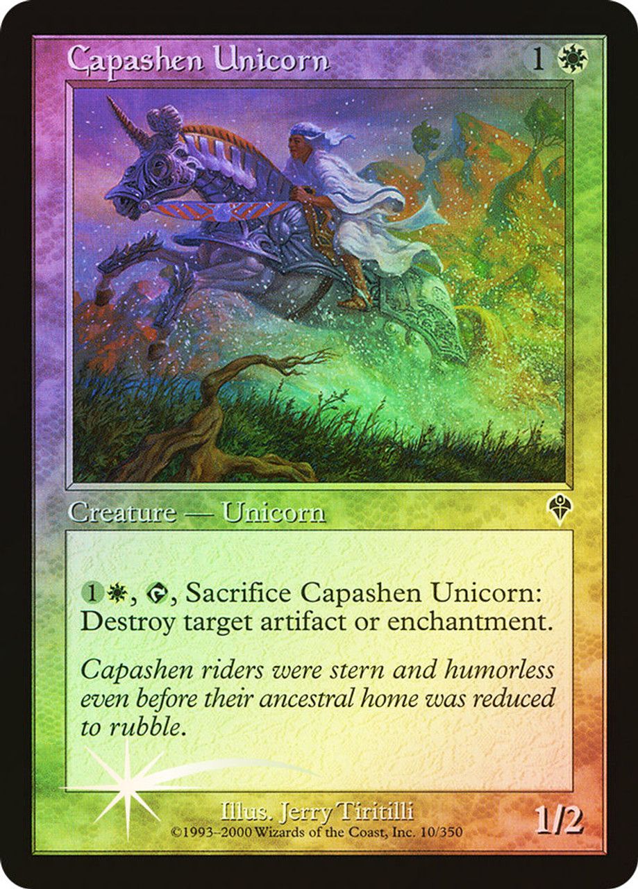 Capashen Unicorn (Invasion - Foil) Trading Card