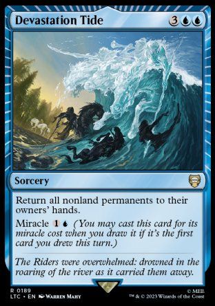 Devastation Tide (The Lord of the Rings Commander Decks) Trading Card