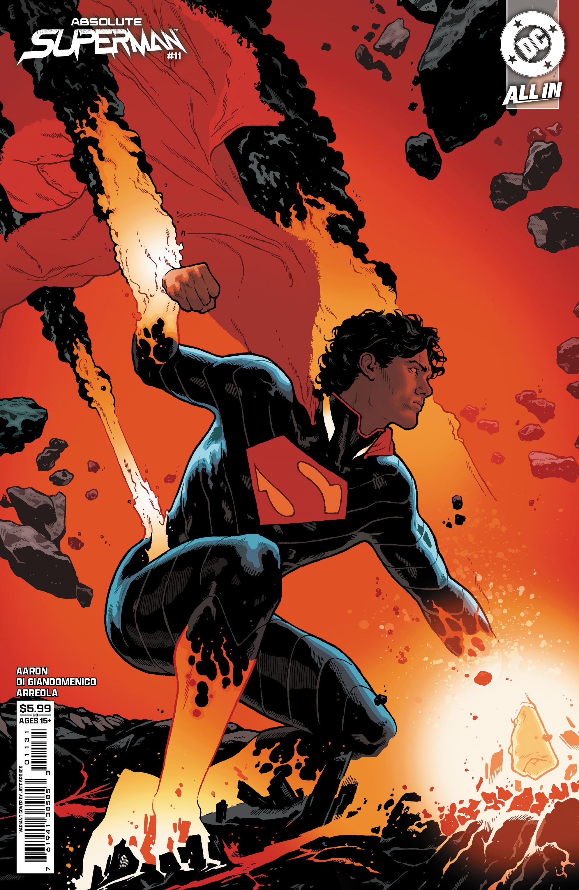 Absolute Superman #11 (Cvr C Jeff Spokes Card Stock Variant) Comic