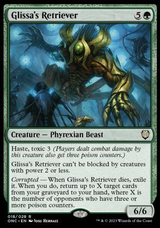 Glissa's Retriever (Phyrexia: All Will Be One Commander Decks) Trading Card