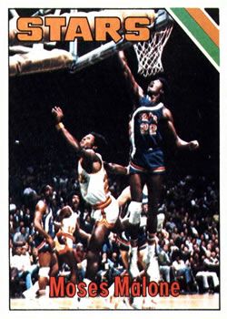 Moses Malone 1975 Topps #254 Sports Card