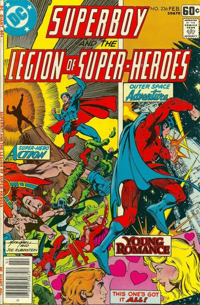Superboy and the Legion of Super-Heroes #236 Comic
