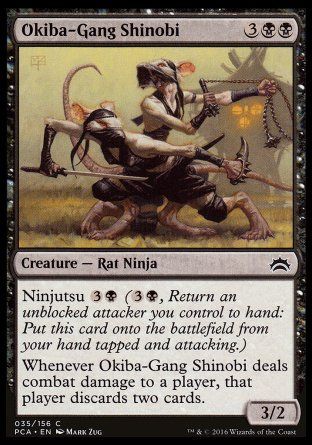 Okiba-Gang Shinobi (Planechase Anthology decks) Trading Card