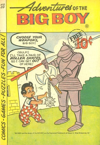 Adventures of Big Boy #89 [West] Comic