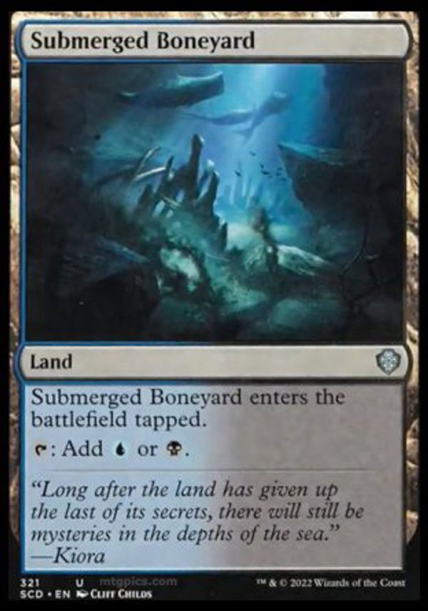 Submerged Boneyard (Starter Commander Decks)