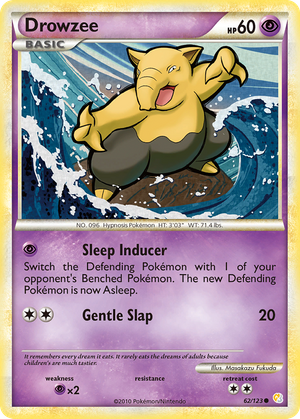 Drowzee (62/123) - HeartGold & SoulSilver