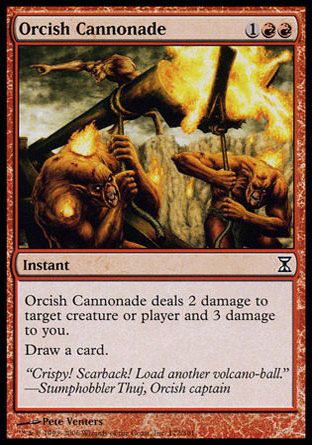 Orcish Cannonade (Time Spiral) Trading Card