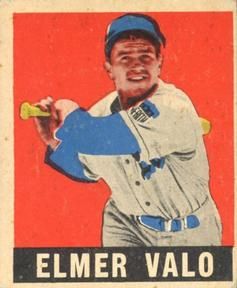 Elmer Valo 1948 Leaf #29 Sports Card