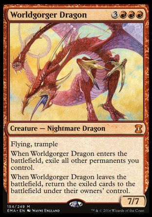 Worldgorger Dragon (Eternal Masters) Trading Card