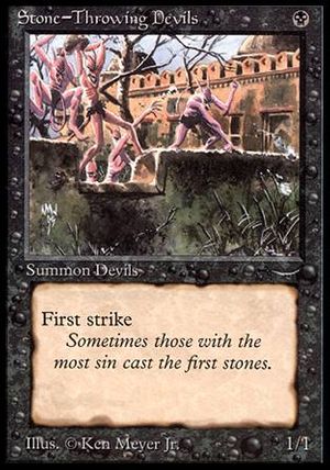 Stone-Throwing Devils (Dark)(Arabian Nights)
