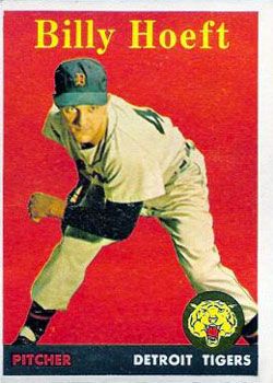 Billy Hoeft 1958 Topps #13 Sports Card
