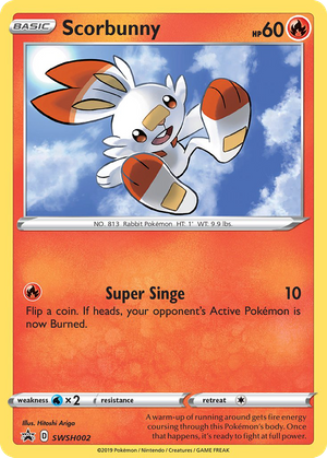 Scorbunny (SWSH002) - SWSH Black Star Promos