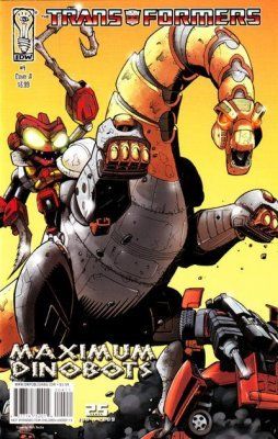 Transformers: Maximum Dinobots #4 Comic