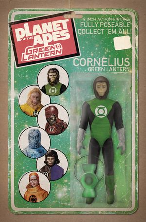 Planet of the Apes / Green Lantern #1 (Unlock Action Figure Variant)